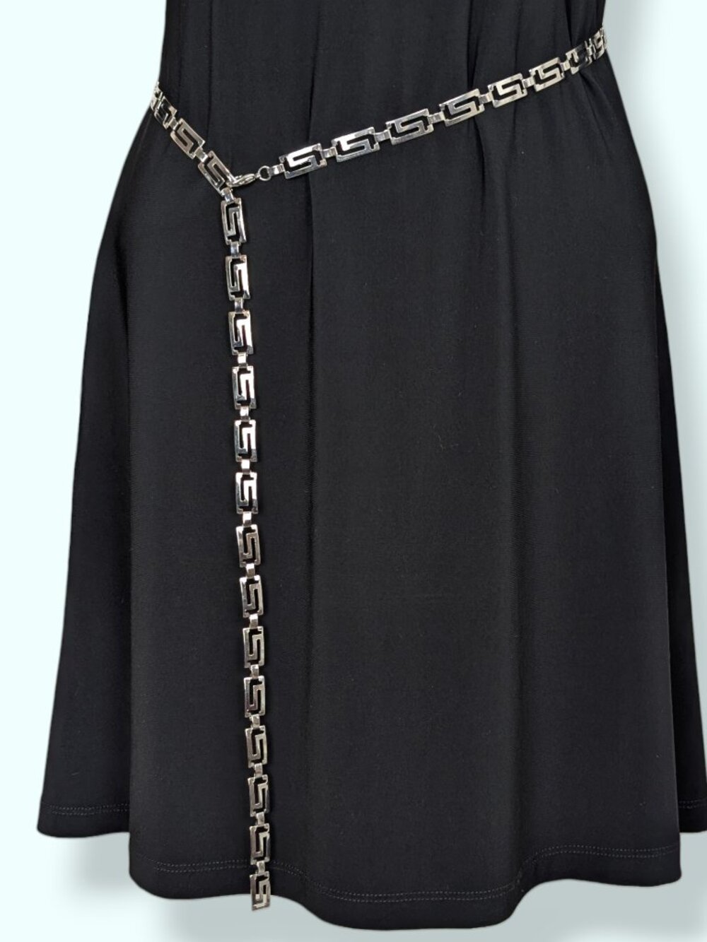 V. Grecian Key Link Belt